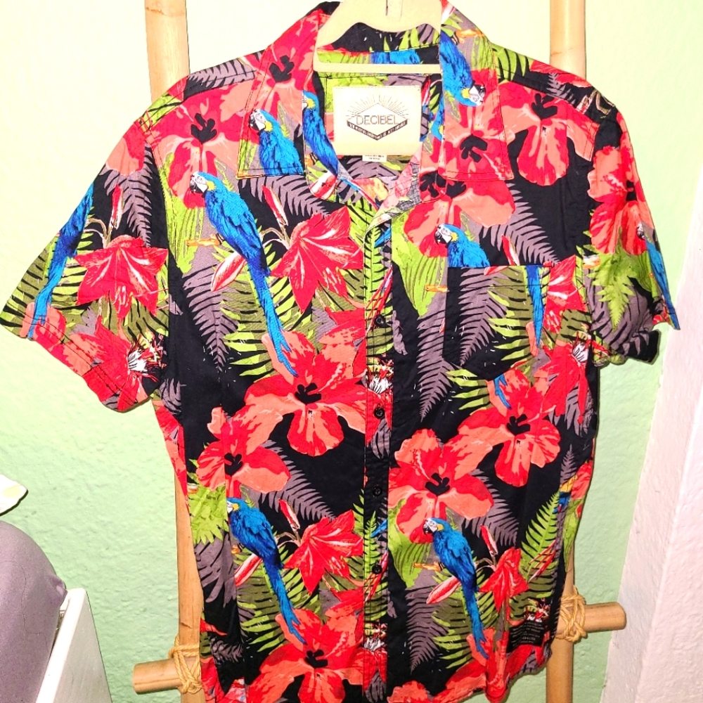 Decibel floral shortsleeve floral xl